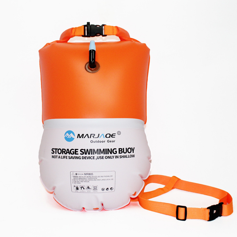 Swim Buoy Open Water - MARJAQE Storage Swim Buoy with Water