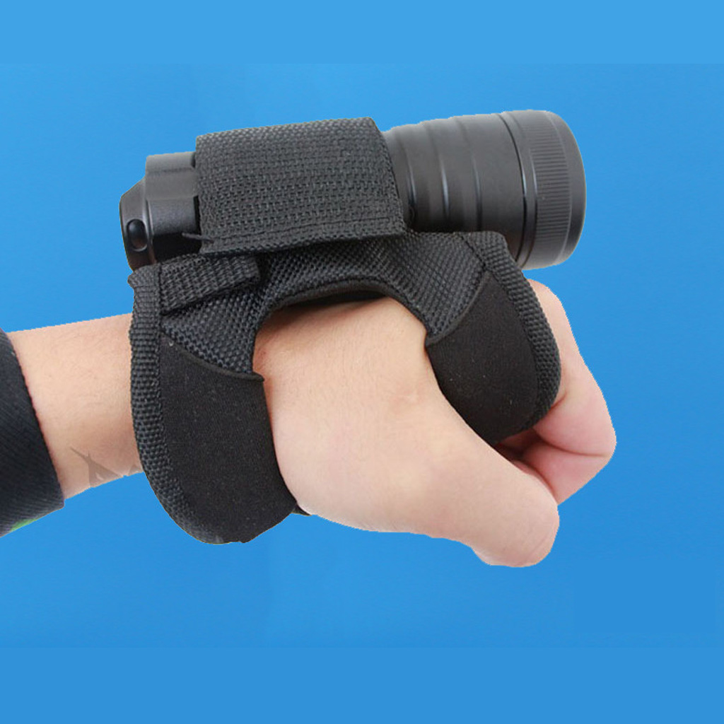 Hand Free Glove for Carrying S - Underwater Flashlight ulasan dan harga