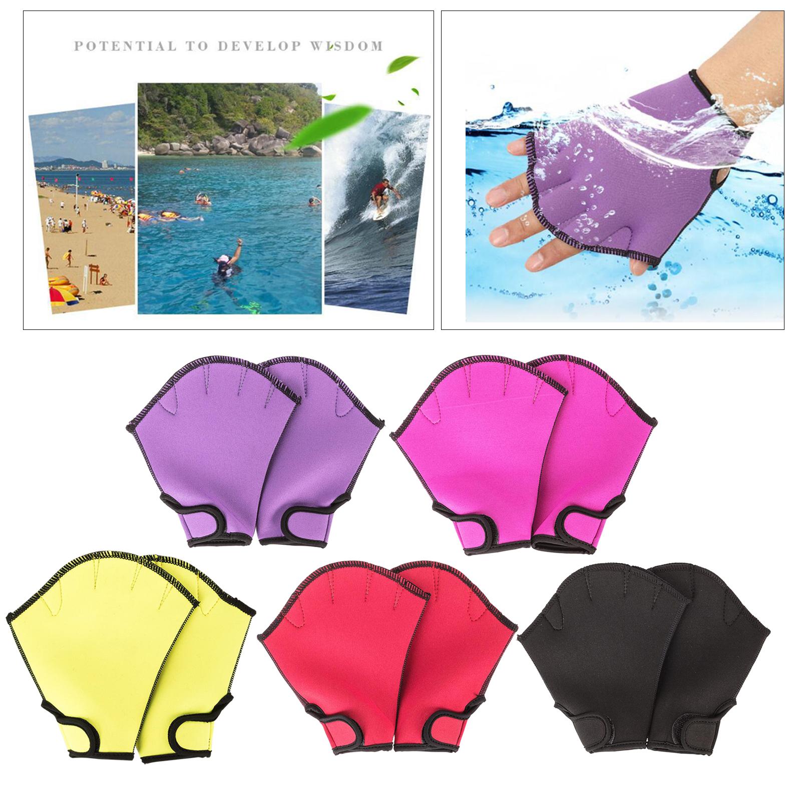 Webbed Swimming Gloves Water S - Aquatic Sports For Kids ulasan dan harga