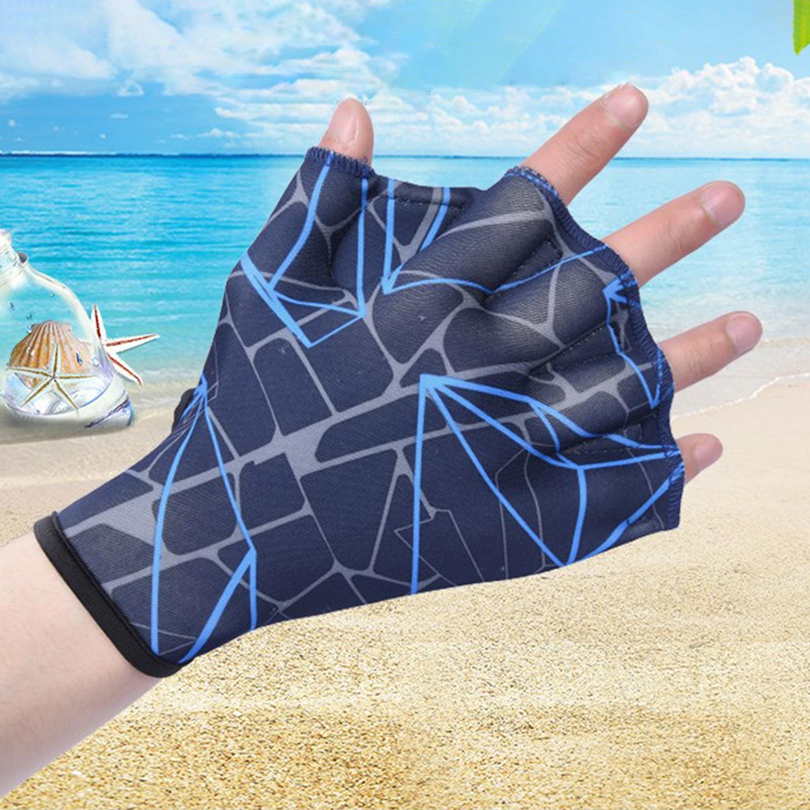 Professional Swimming Gloves U - Aquatic Water Sports ulasan dan harga