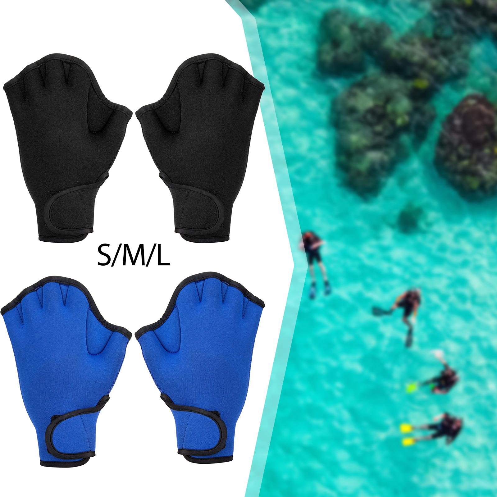 Webbed Swimming Gloves Neopren - Aquatic Sports Equipment ulasan dan harga