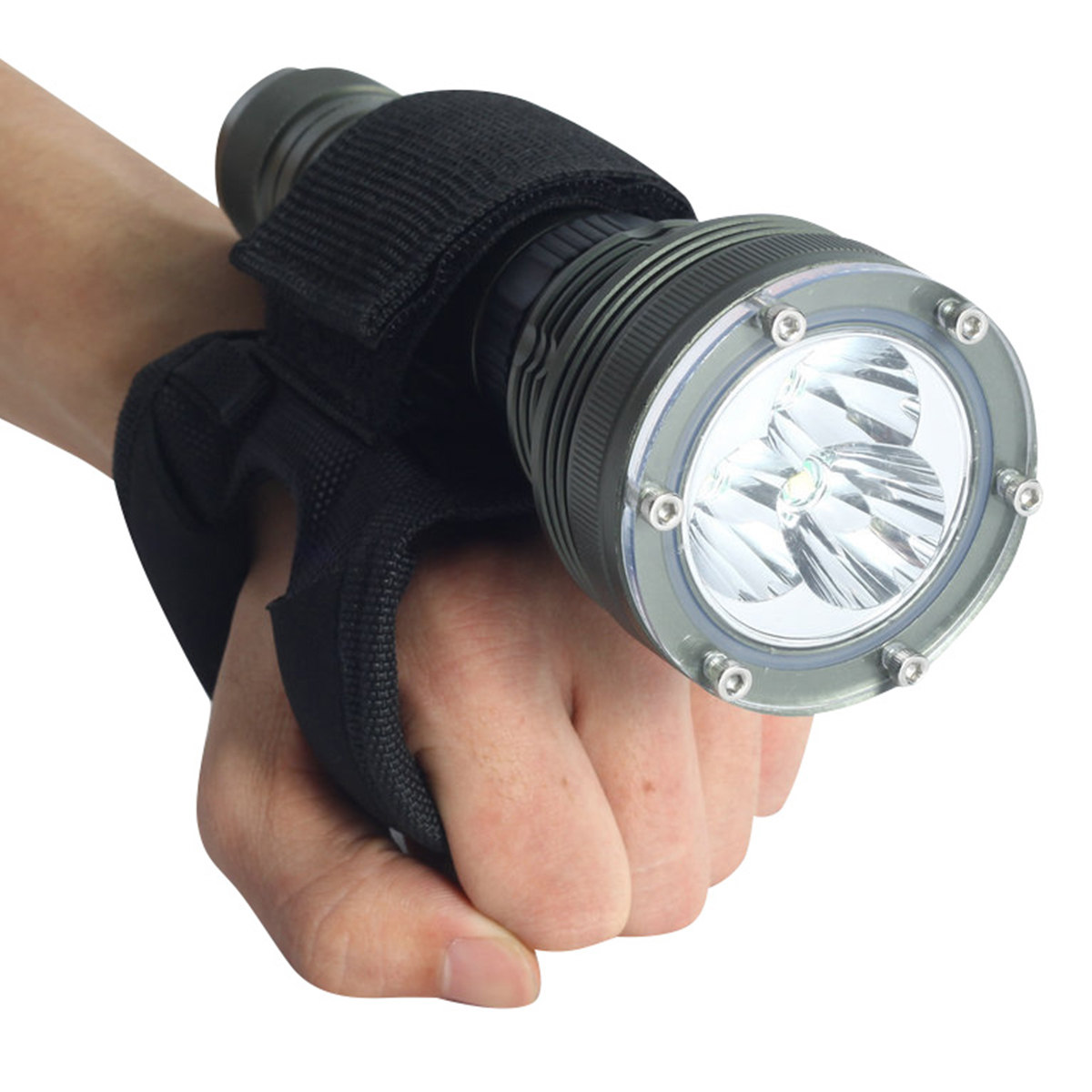Adjustable Flashlight Holder W - Underwater Flashlight ulasan dan harga