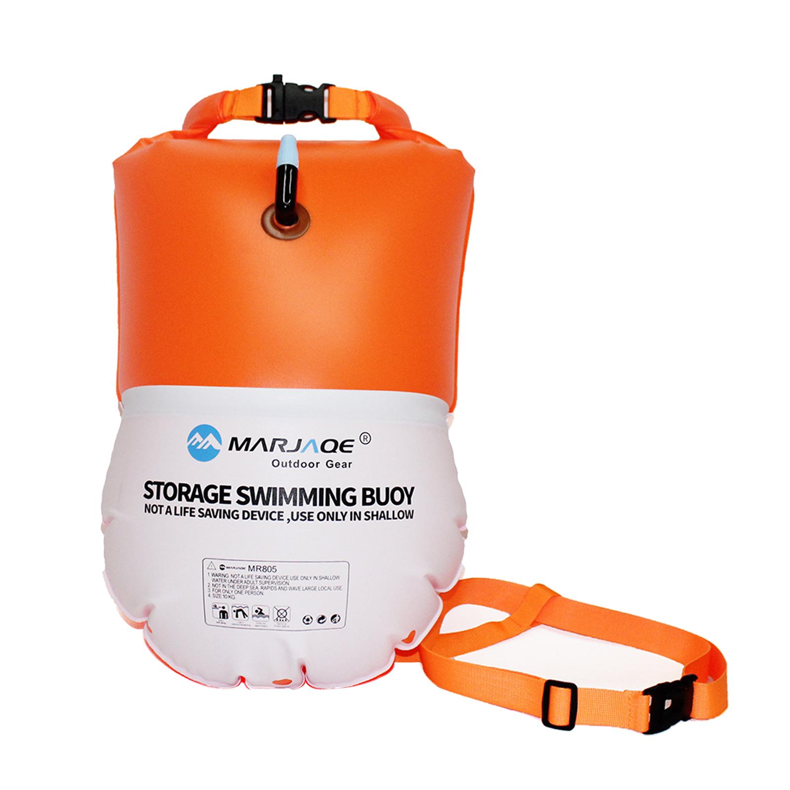 Inflatable Swim Buoy Float Bag - Swim Buoy Open Water ulasan dan harga
