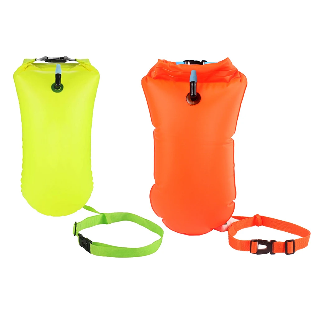 1 PC Dry Bag Inflatable Open S - Swim Buoy Open Water ulasan dan harga