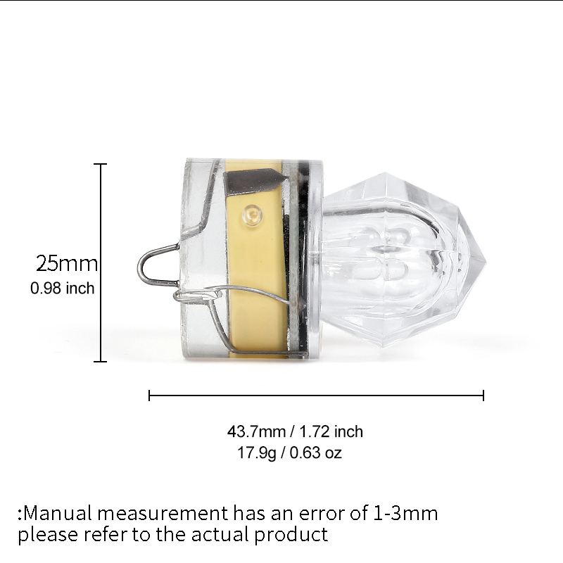 10 pcs LED Fishing Lamp Underw - Underwater Flashlight ulasan dan harga