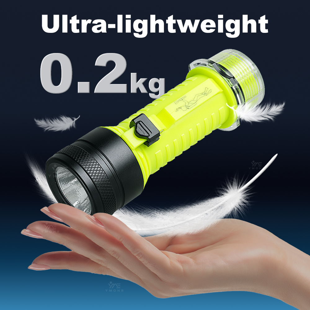 New Portable Professional LED  - Underwater Flashlight ulasan dan harga