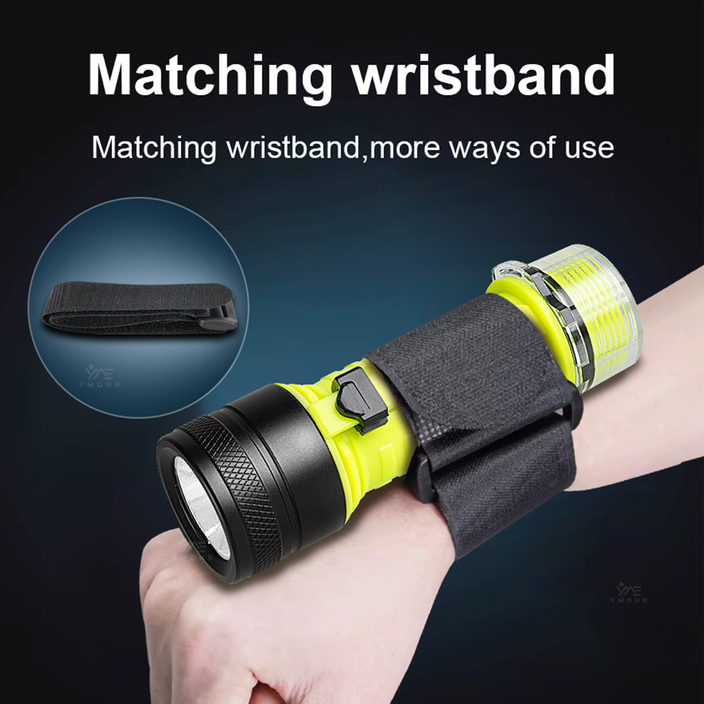 New Portable Professional LED  - Underwater Flashlight ulasan dan harga