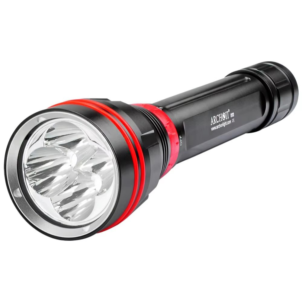 4000LM 4-LED 100M Waterproof D - Underwater Flashlight ulasan dan harga