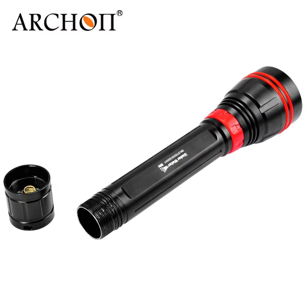 4000LM 4-LED 100M Waterproof D - Underwater Flashlight ulasan dan harga