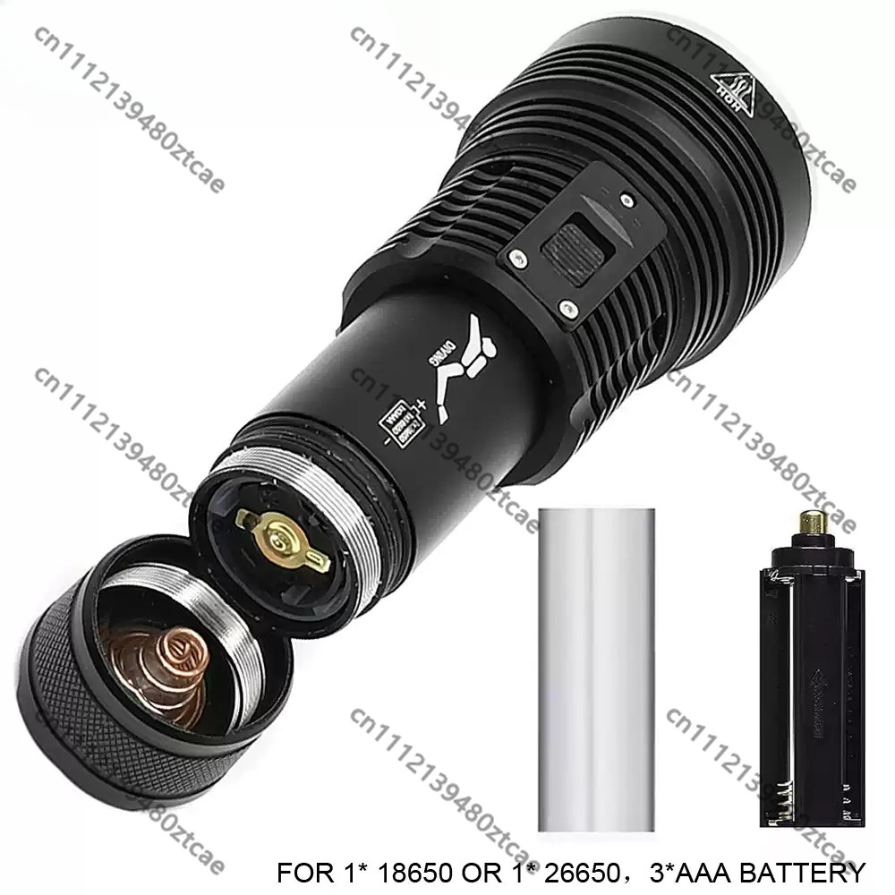 High Power White Laser Diving  - Underwater Flashlight ulasan dan harga