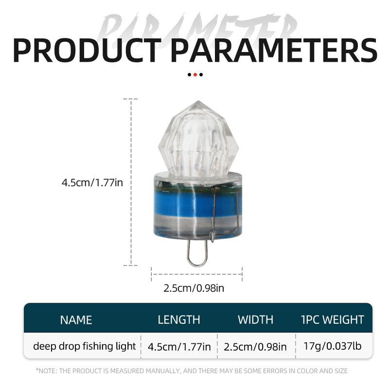 ShareShark 5pcs LED Fishing La - Underwater Flashlight ulasan dan harga