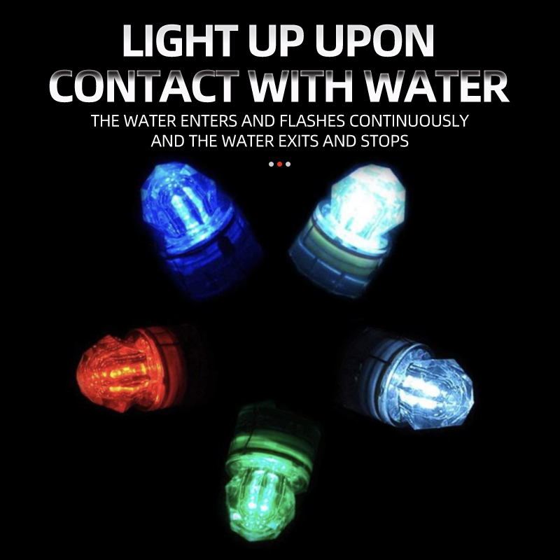 ShareShark 5pcs LED Fishing La - Underwater Flashlight ulasan dan harga